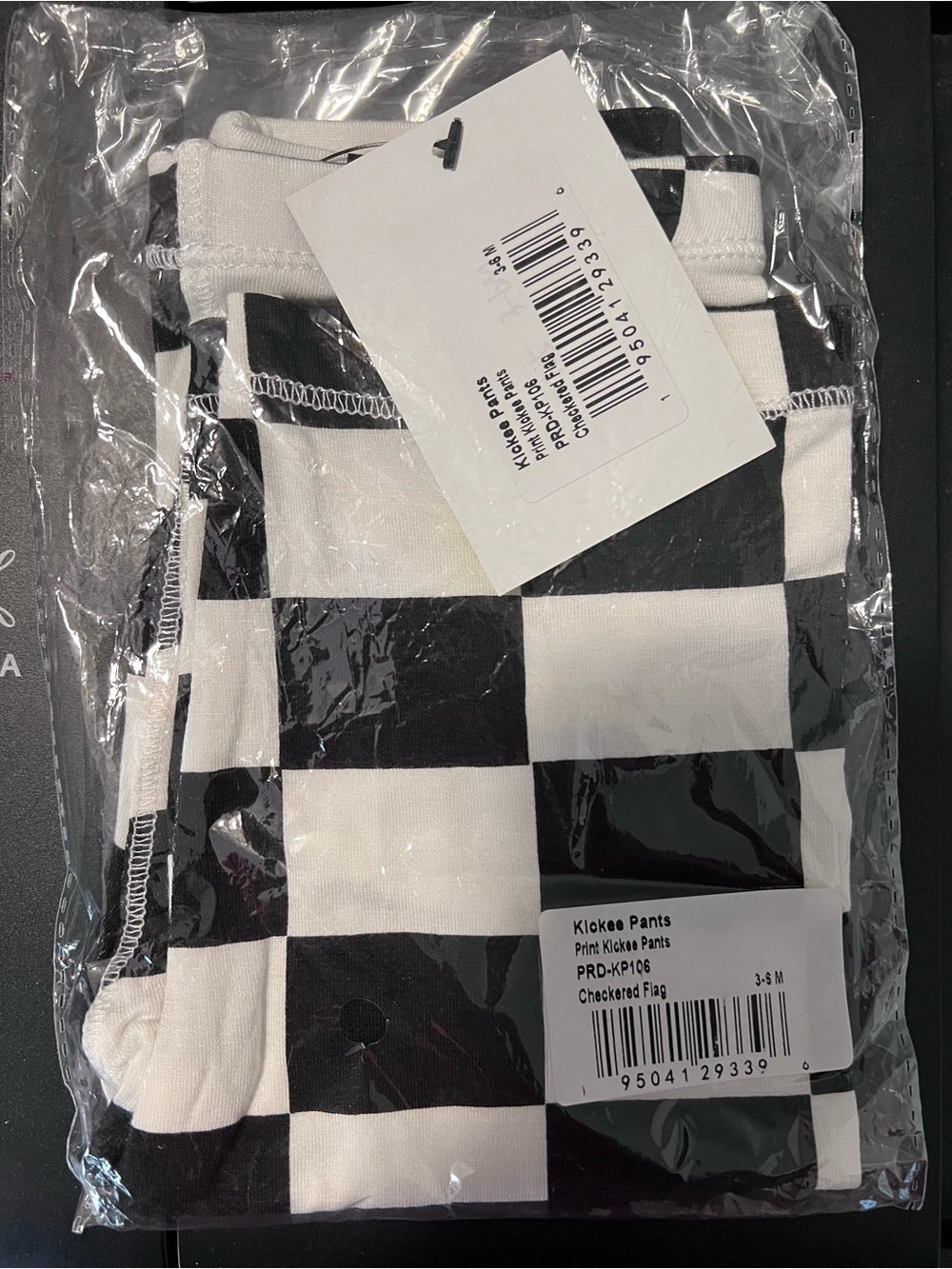 Kickee Pants Checkered Flag Pants